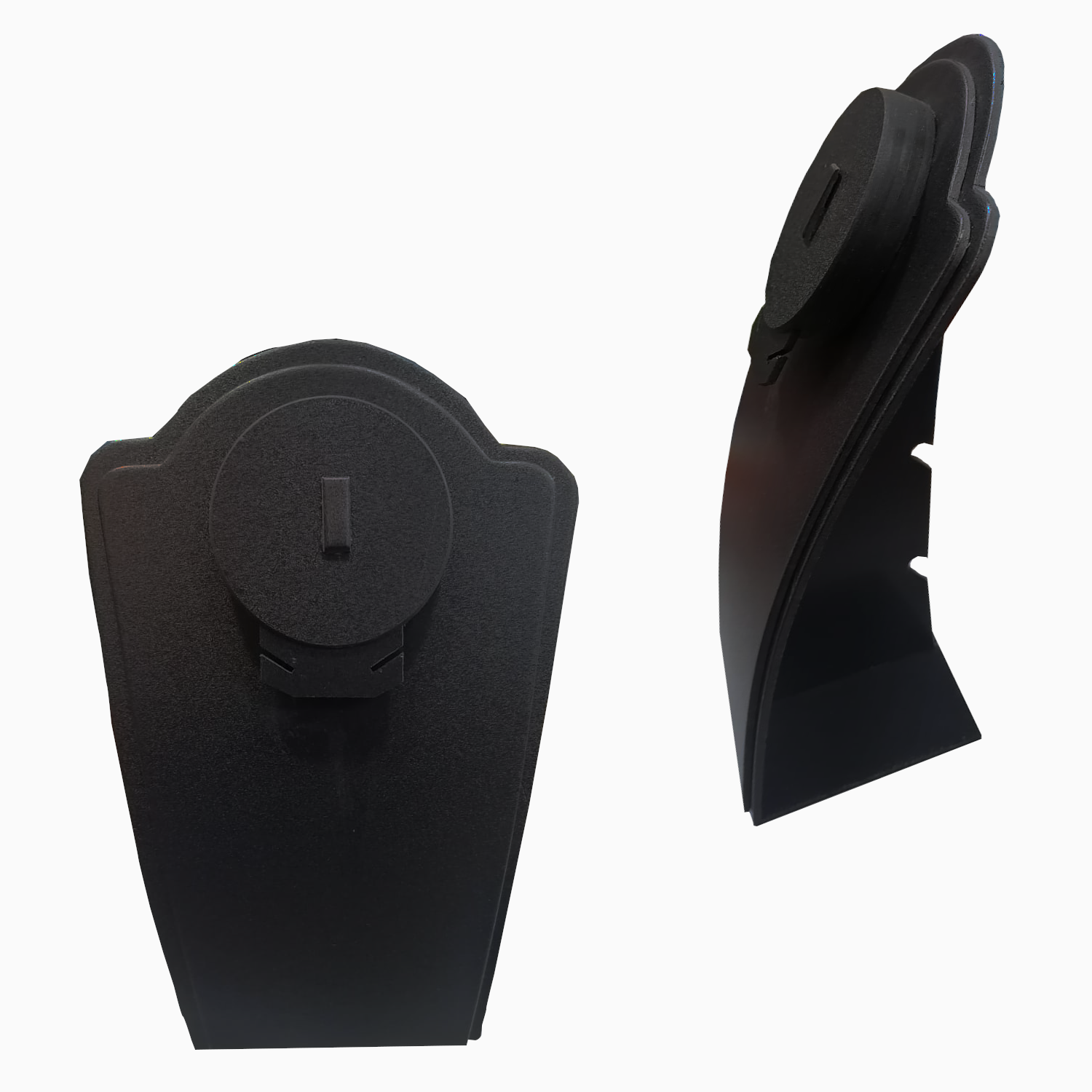 Cuello realzado Mediano Negro - 24 x 16