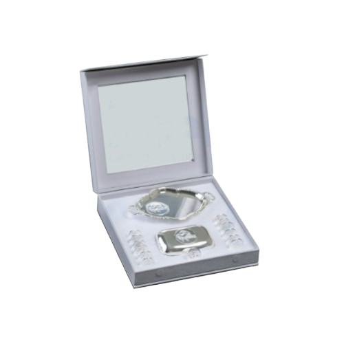Caja Gris con Imán para arras - 16 x 16 x 5