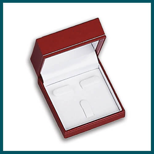 Juego de Aretes y Anillo - 8.5 x 7 x 3