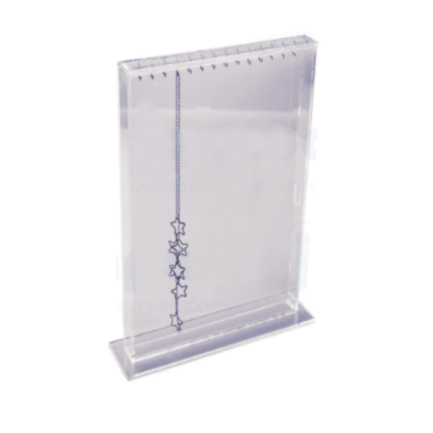 Vitrina con tapa para 14 Cadenas 35 x 9 x 42.5